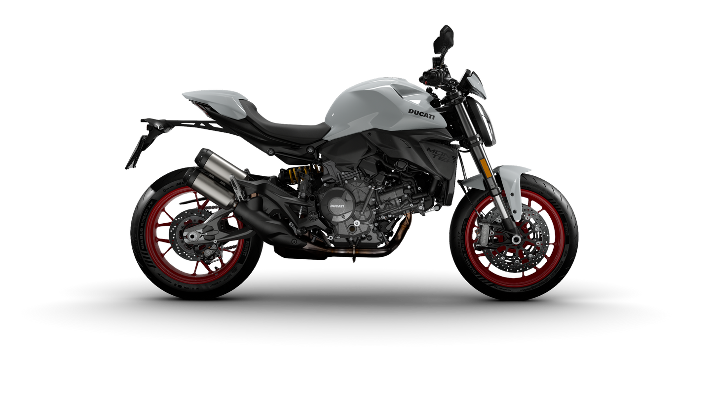 2026 Ducati Monster Plus - Iceberg White