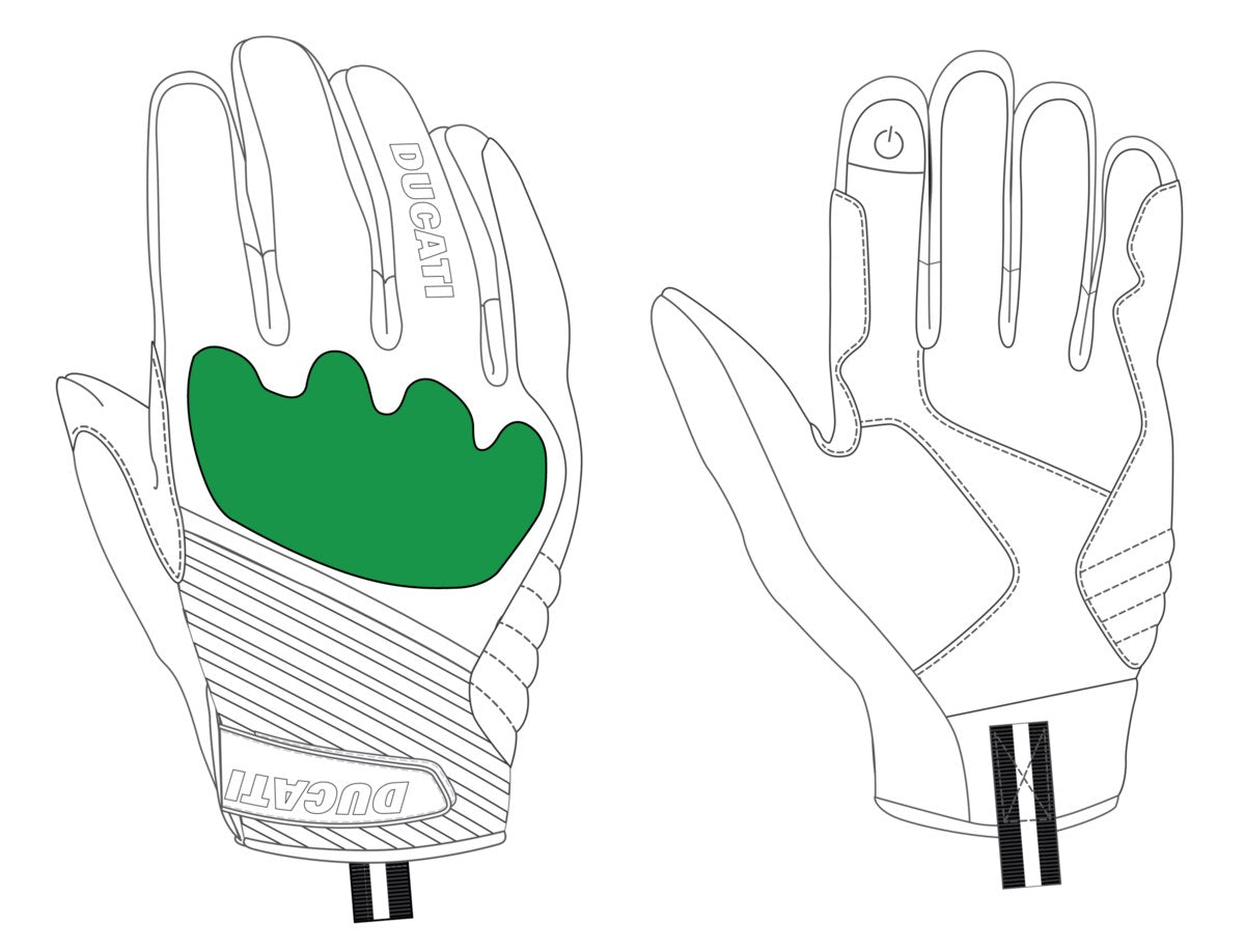 98109105 - Overland C4 Fabric gloves - WOMENS