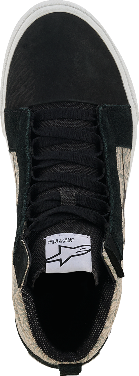 Alpinestars - Ride-63 Canvas Shoes - Black/Cool Gray/White