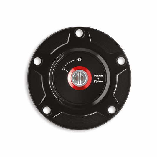 97780052BA - BILLET ALUMINUM FUEL TANK CAP - BLACK