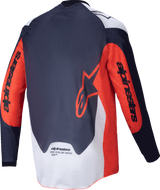 Alpinestars - Pro-Dura Long-Sleeve Jersey - Navy/Hot Orange/White