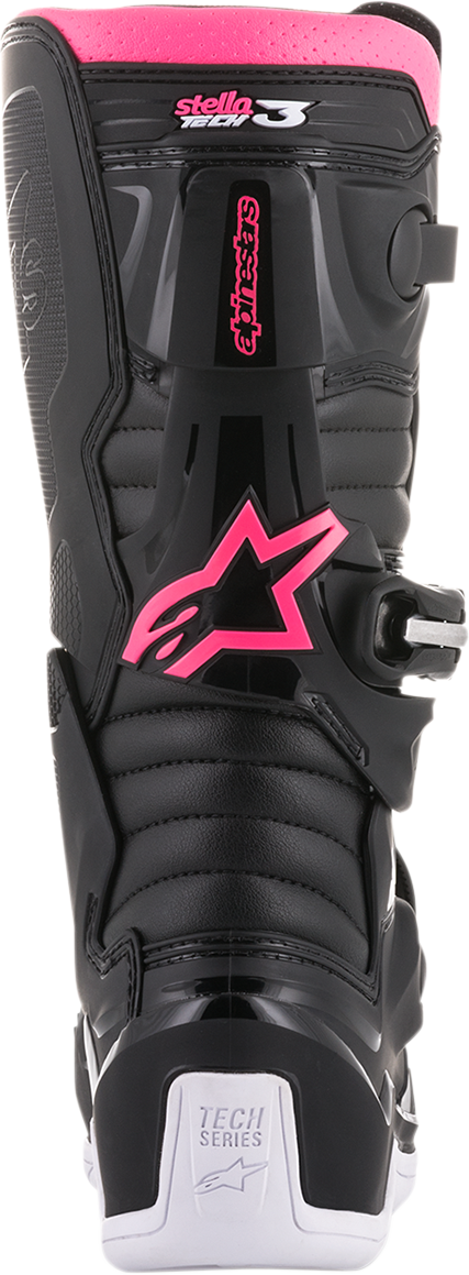 Alpinestars - Stella Tech 3 Boots - Black/White/Pink