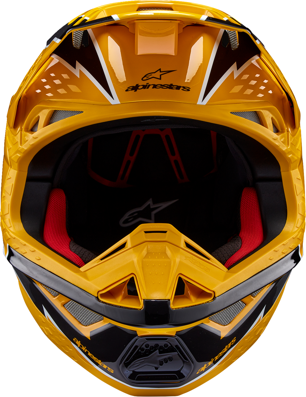 Alpinestars - Supertech M10 Helmet - Ampress - MIPS® - Gloss Black/Yellow