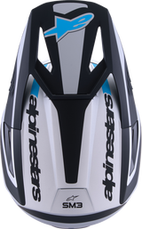 Alpinestars - SM3 Helmet - Heat - Matte Silver/Blue/Black