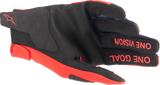 Alpinestars - Youth Radar Gloves - Mars Red/Silver