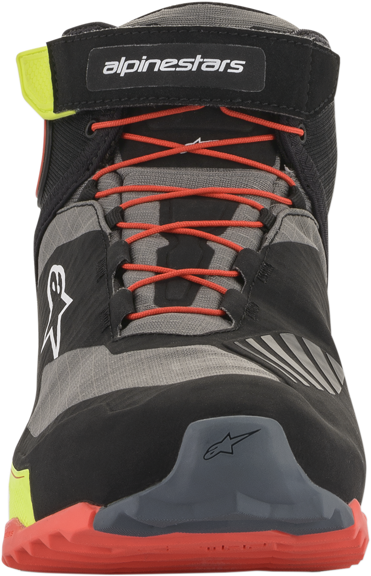 Alpinestars - CR-X Drystar® Shoes - Black/Red/Yellow Fluorescent