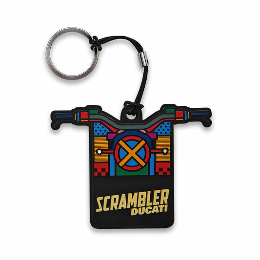 987712357 - Scrambler Freedom Rubber Key Ring
