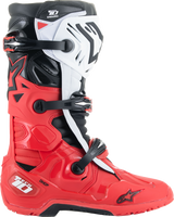 Alpinestars - Tech 10 Enduro Boots - Bright Red/Black/White