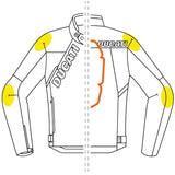 9810931 - Ducati Logo C1 2.0 Leather-fabric Jacket - BLACK