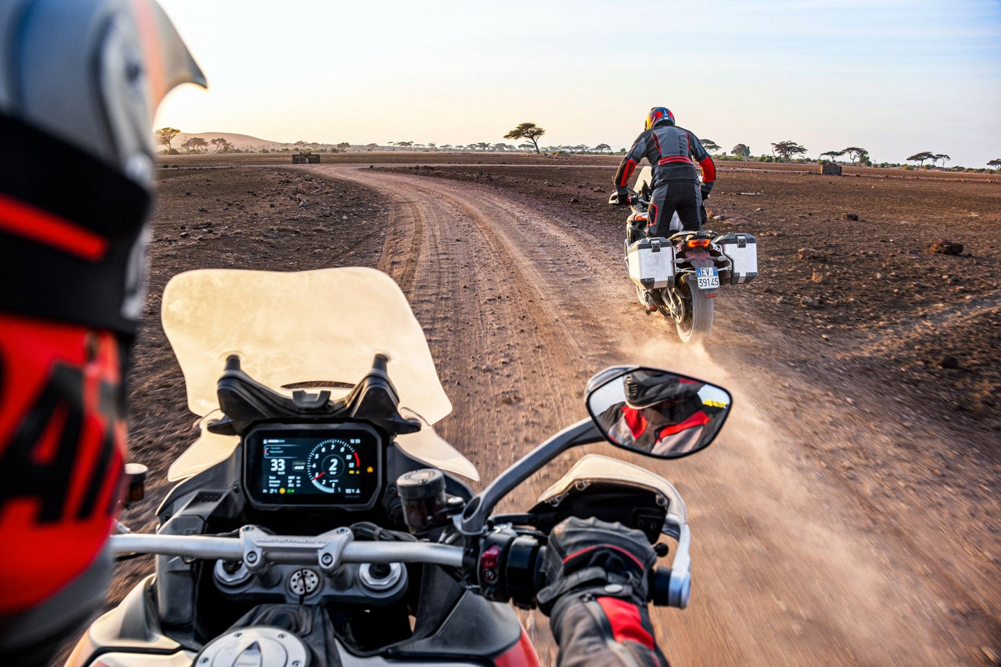 2025 Ducati Multistrada V4 Rally - Red