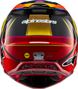 Alpinestars - Supertech M10 Helmet - Era - MIPS® - Gloss Gold/Yellow/Rio Red