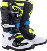 Alpinestars - Youth Tech 7S Boots - Black/Blue/Yellow