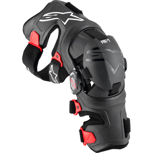 Alpinestars - RK-7 Plasma Knee Braces - Black/Red