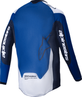 Alpinestars - Pro-Dura Long-Sleeve Jersey - Navy/Bright Blue/White