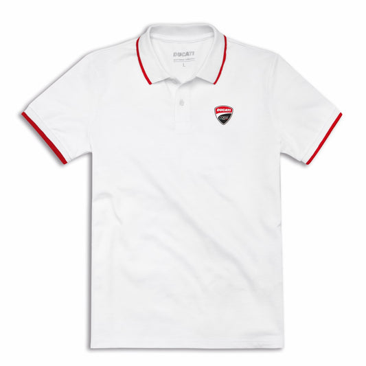 98771107 - DC Logo Short-sleeved Polo - WHITE