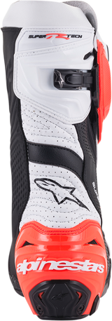 Alpinestars - Supertech V Boots - Black/Fluo Red/White