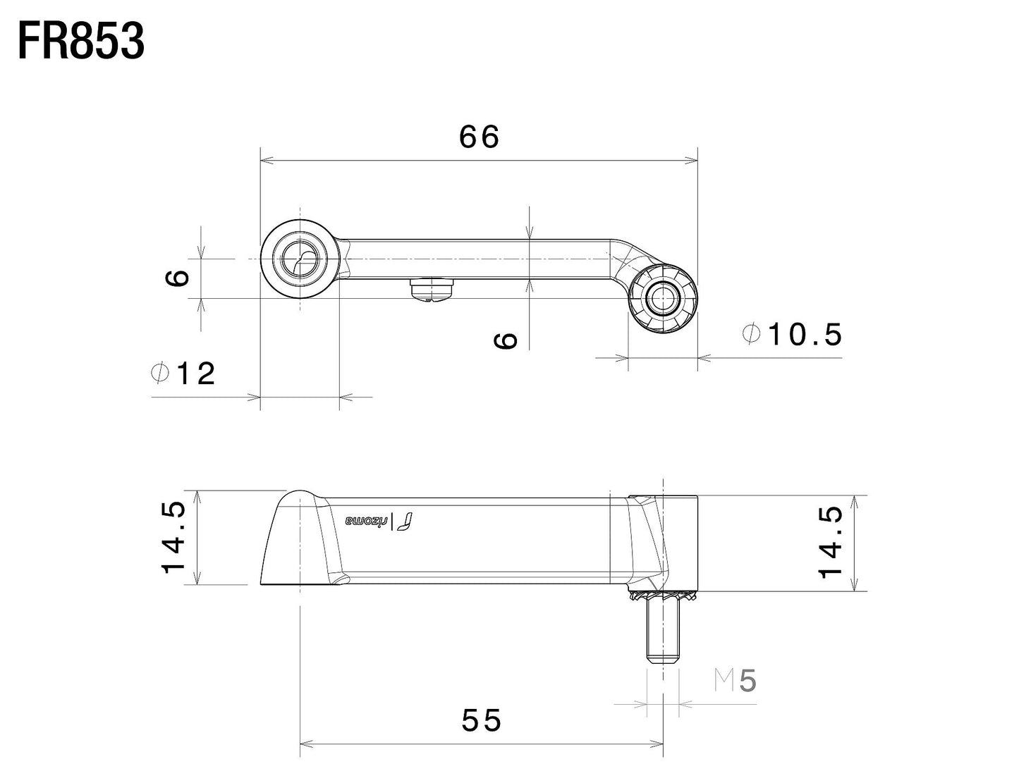 FR853B - RIZOMA - FRONT LIGHT UNIT Turn Signal Kit