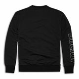 98771205 - Ducati Logo Round-neck Sweatshirt - BLACK