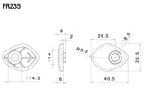 FR235 - RIZOMA - Mounting Kit For Front Turn Signals