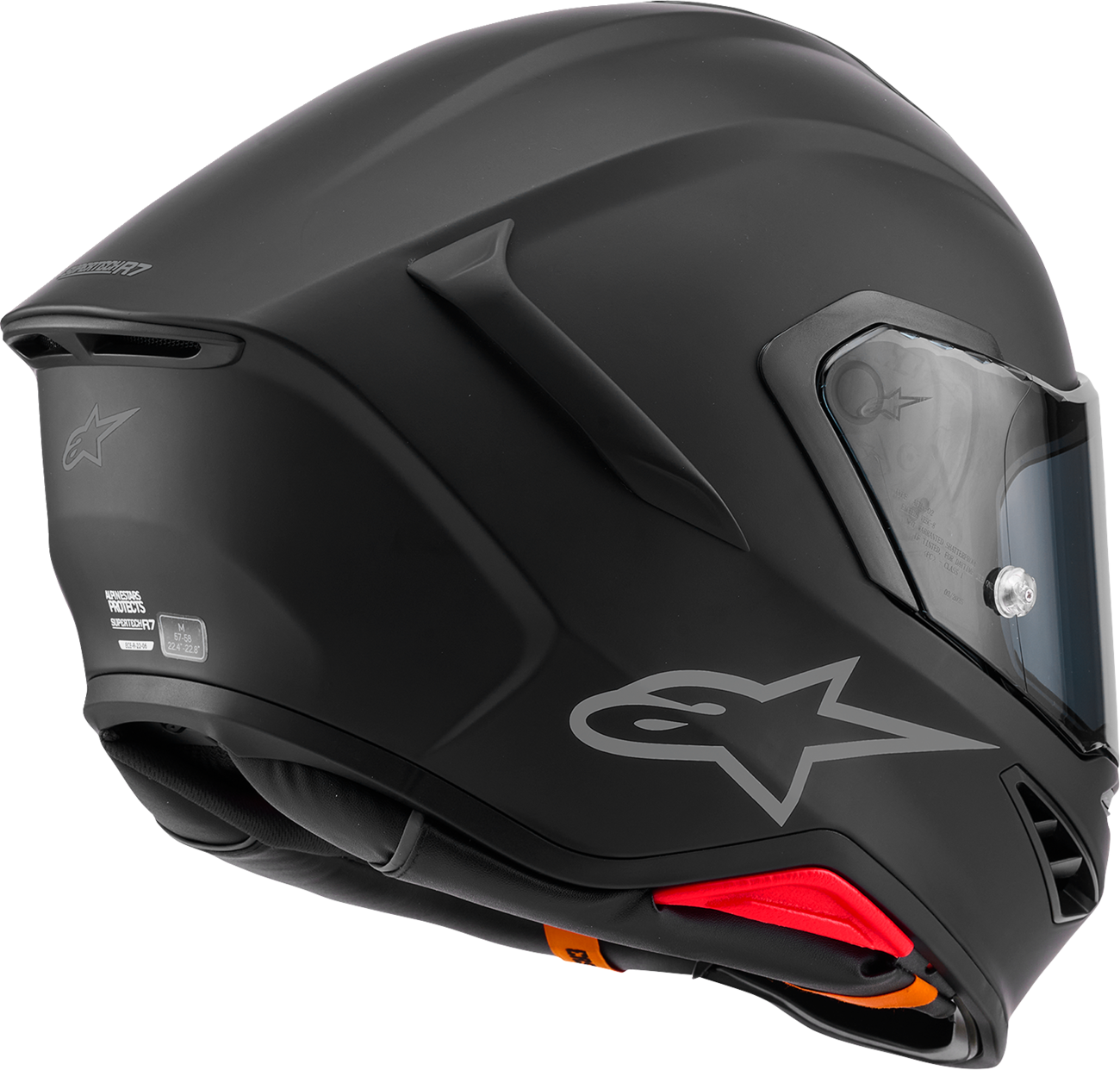 Alpinestars - Supertech R7 Helmet - 22.06 - Solid - Matte Black