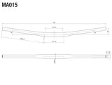 MA015 - RIZOMA - Drag Bar Handlebar