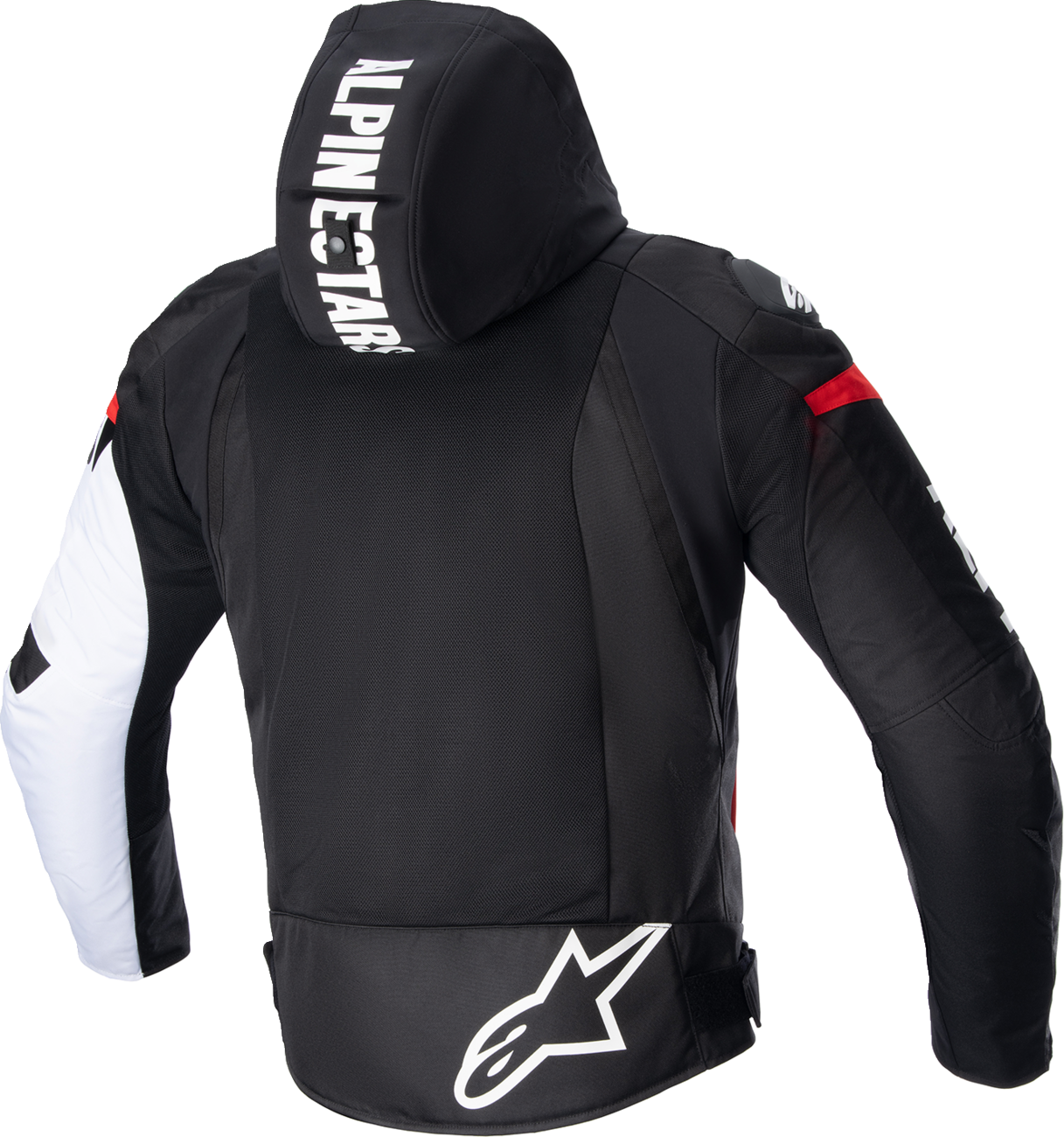 Alpinestars - Zaca Air Jacket - Black/White/Red Fluo