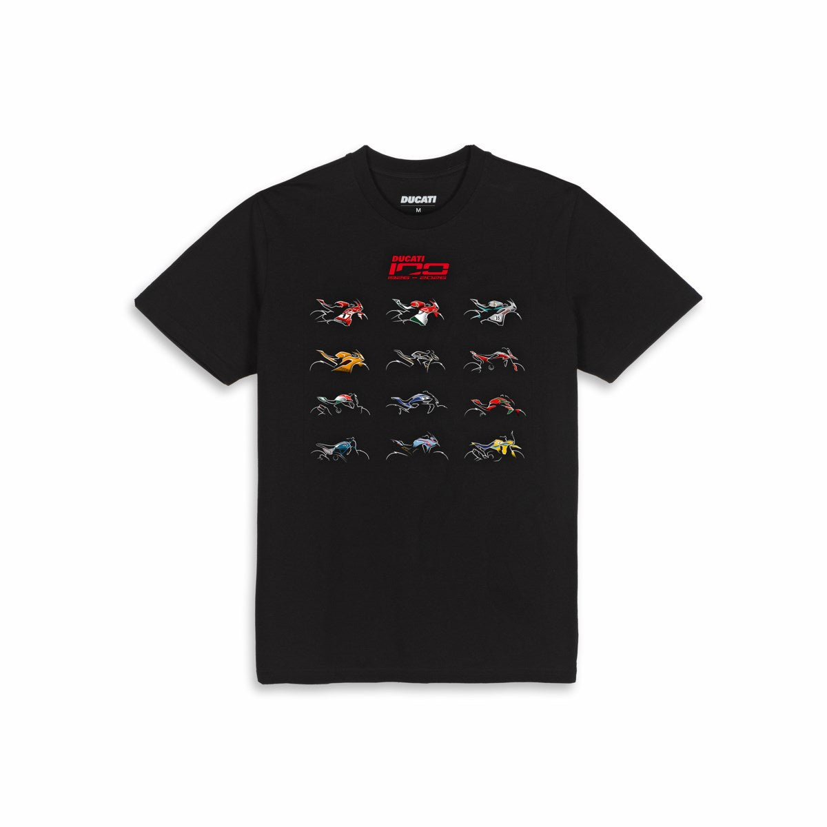 98780507 - All Ducati Liveries 100 T-shirt
