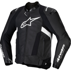 Alpinestars - Missile v3 Leather Jacket - Black/White
