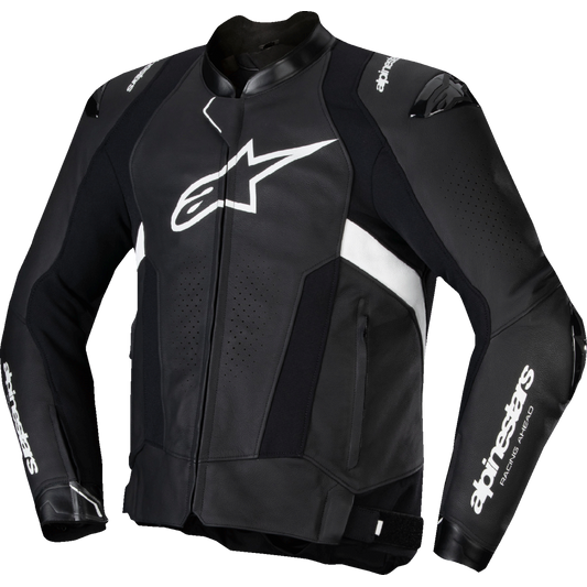Alpinestars - Missile v3 Leather Jacket - Black/White
