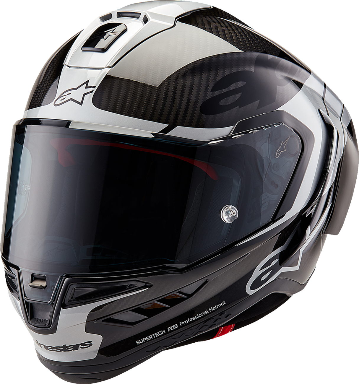 Alpinestars - Supertech R10 Helmet - Element - Carbon/Silver/Black