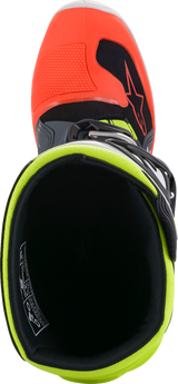 Alpinestars - Youth Tech 7S Boots - Black/Gray/Red/White/Yellow