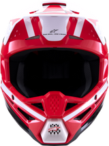 Alpinestars - SM3 Helmet - Heat - Gloss Red/White/Black