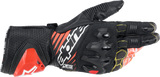 Alpinestars - GP Tech v2 Gloves - Black/White/Fluo Red