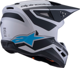 Alpinestars - SM3 Helmet - Heat - Matte Silver/Blue/Black