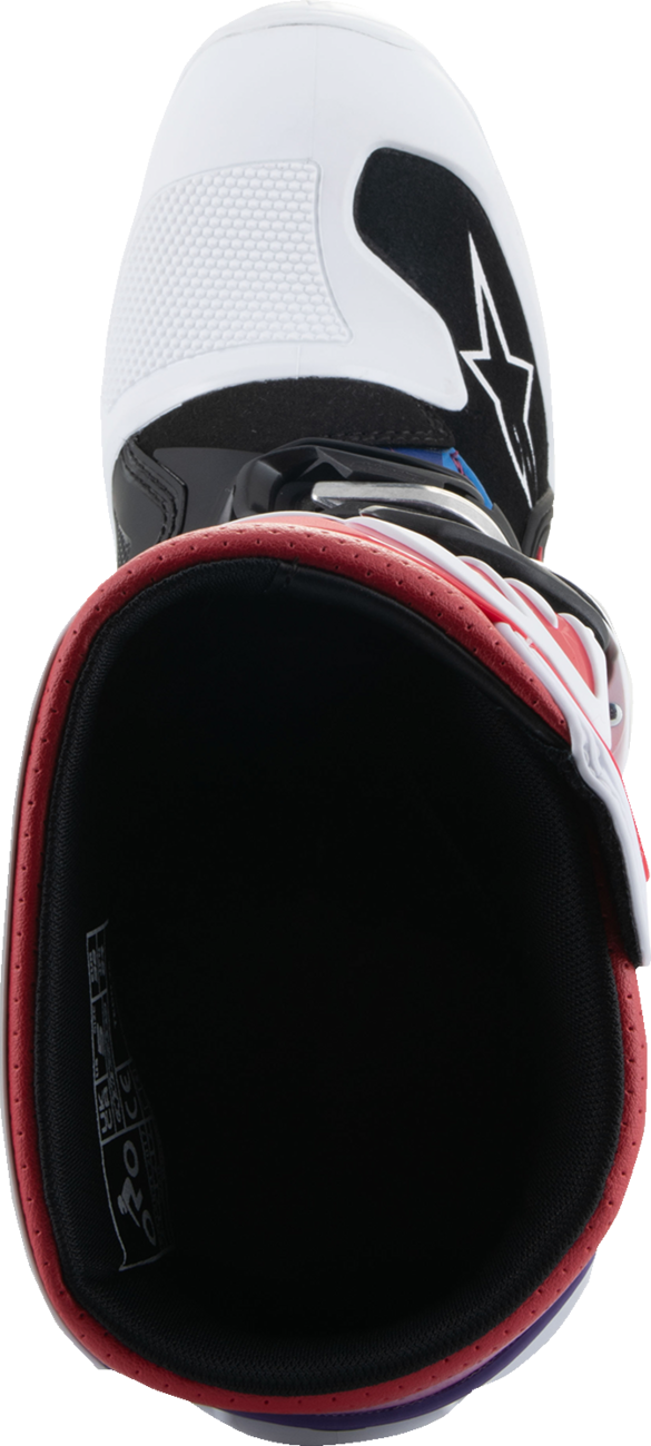 Alpinestars - Youth Tech 7S Boots - White/Black/Rainbow