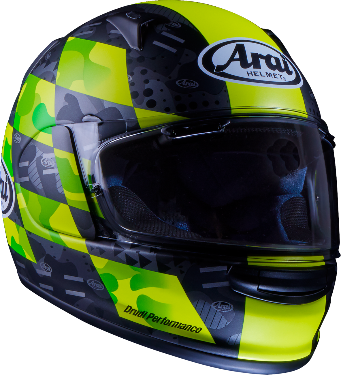 arai helmet clothing Men's Short-Sleeve Shirts Sleeve ShirtsGraphics with white print on front and back of t Arai Corsair X Helmet |