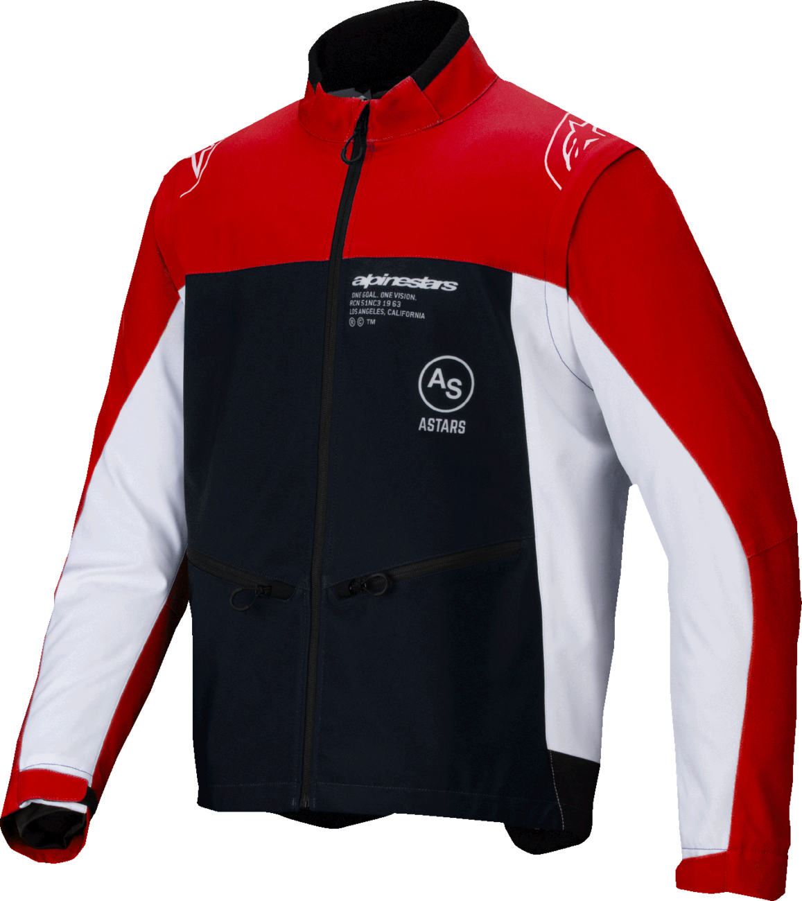 Alpinestars - Lite-Dura Softshell Jacket - Black/Red/White