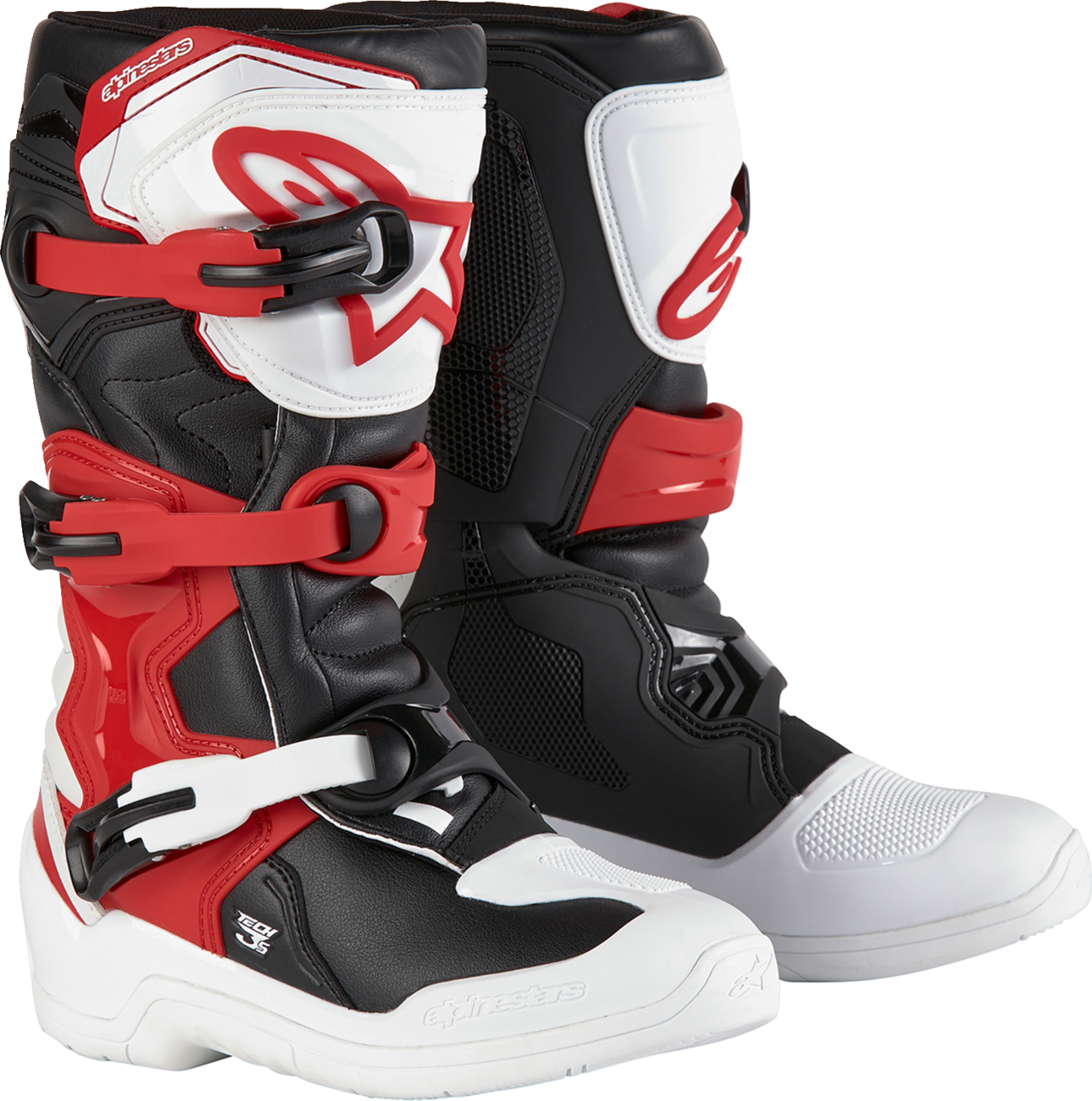 Alpinestars - Youth Tech3S Boots - White/Black/Red