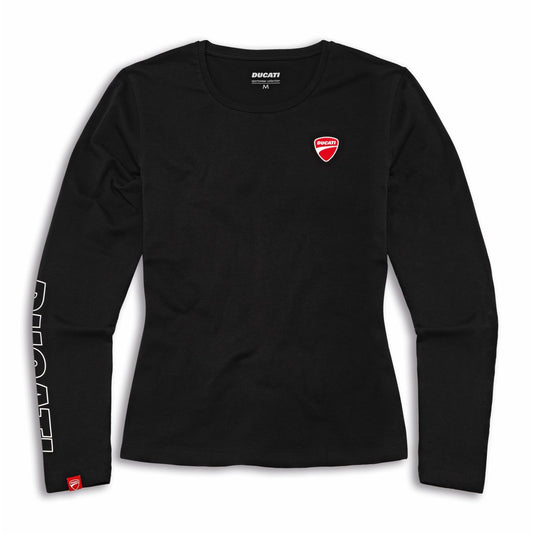 98771209 - Ducati Logo Long-sleeved T-shirt - Women's