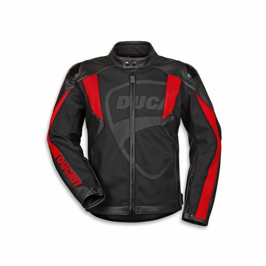 9810962 - Ducati Vector Leather-Fabric Jacket