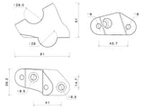 ZDM167 - RIZOMA - Swept-Back Risers - Multistrada V4