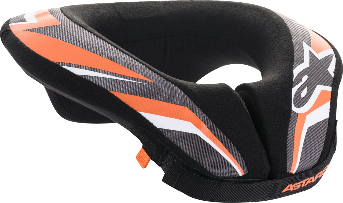 Alpinestars - Youth Sequence Neck Roll - Black/Anthracite/Orange