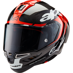 Alpinestars - Supertech R10 Helmet - Element - Carbon/Red/White