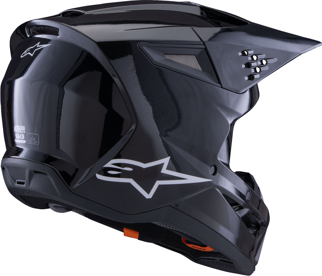Alpinestars - SM3 Helmet - Solid - Gloss Black