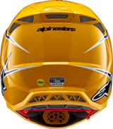 Alpinestars - Supertech M10 Helmet - Ampress - MIPS® - Gloss Black/Yellow