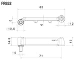 FR852 - RIZOMA - LIGHT UNIT Mounting Kit - Panigale V4