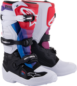 Alpinestars - Youth Tech 7S Boots - White/Black/Rainbow