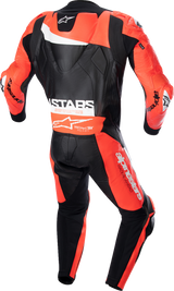 Alpinestars - GP Plus v4 Leather Suit - Black/Red Fluo/White
