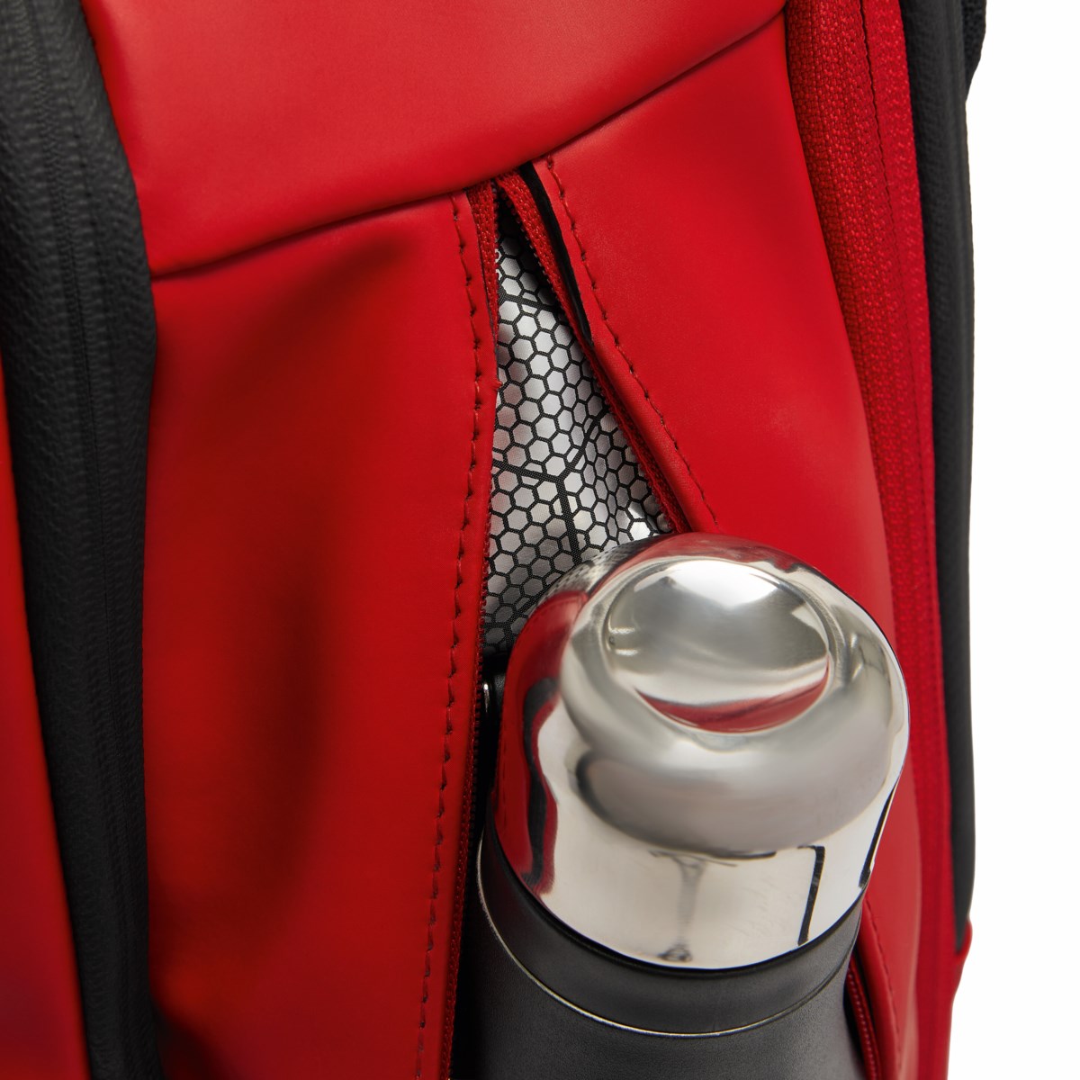 987805094 - D-Piquadro Lock Backpack - RED