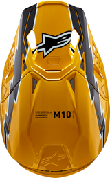 Alpinestars - Supertech M10 Helmet - Ampress - MIPS® - Gloss Black/Yellow
